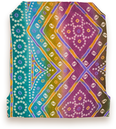 Vintage Indian Saree Patch