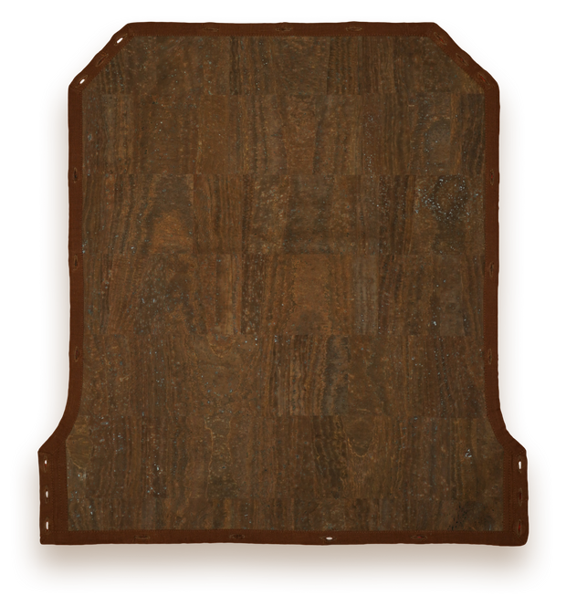 Vegan Cork Leather Patch - Catechu