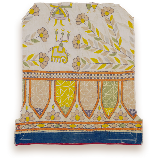 Antique Tribal Handembroidery Patch