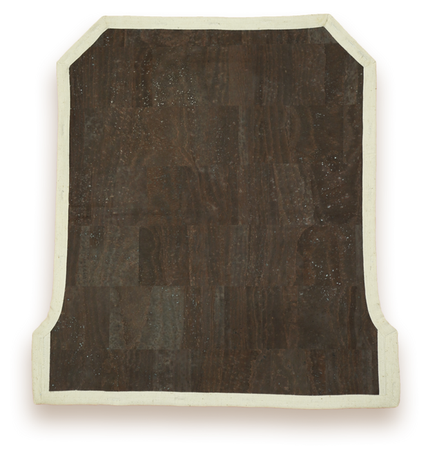 Vegan Cork Leather Patch - Yin