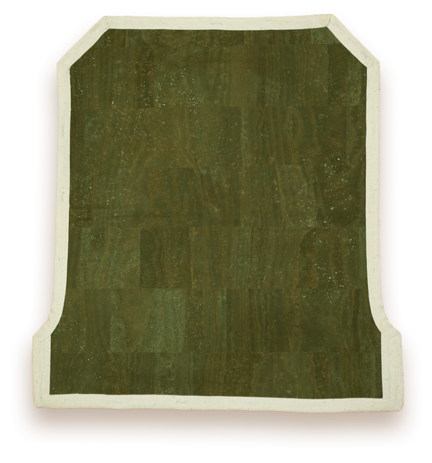 Vegan Cork Leather Patch - Yin